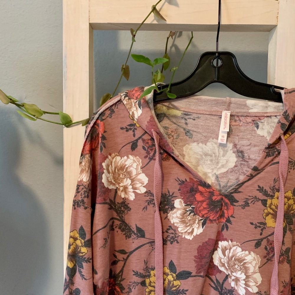 Floral sweater